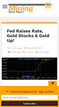 Mobile Screenshot of miningstockreport.com